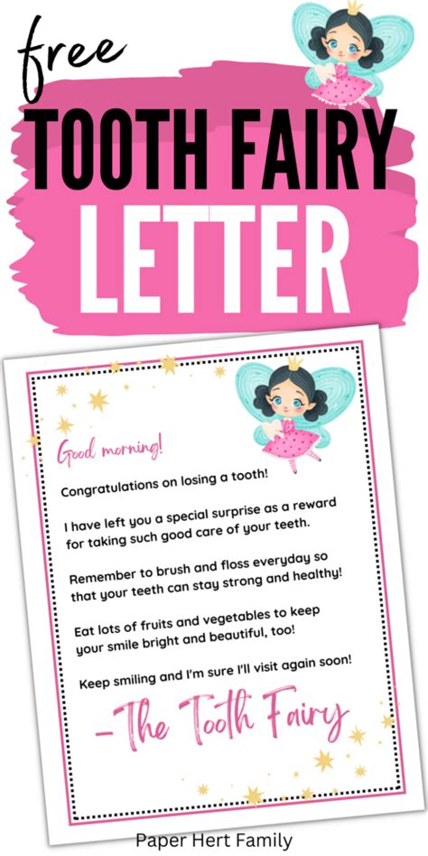 Your Secret Arsenal of Tooth Fairy Letter Categories