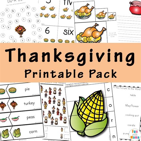 Your Toolkit for a Joyful Feast: Top Thanksgiving Activities Printables