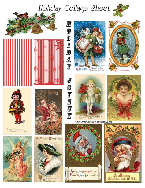 Your Toolkit for Timeless Charm: Categories of Free Vintage Christmas Printables
