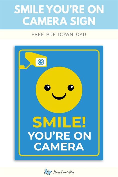 Your Treasure Map to Freebies: Finding & Customizing "Smile You Free Camera Signs Printable"