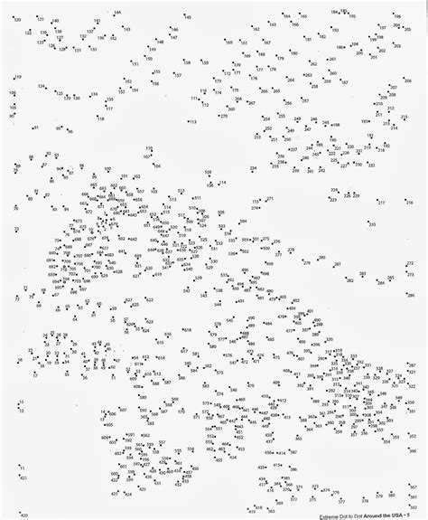 Your Treasure Map: Where to Find Free Difficult Dot-to-Dot Printables