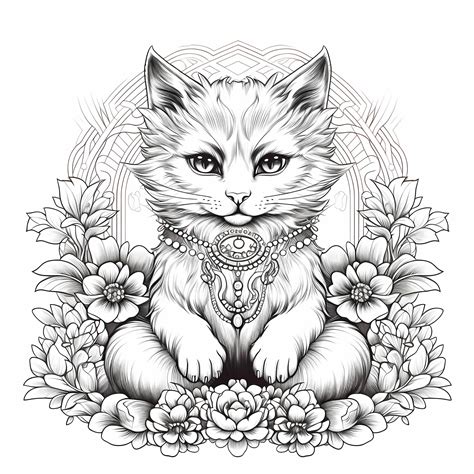 Zen Kitties: Mindfulness & Intricate Designs for Adults